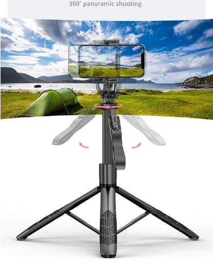 360 Degree AI Face Tracking Phone Holder with Tripod