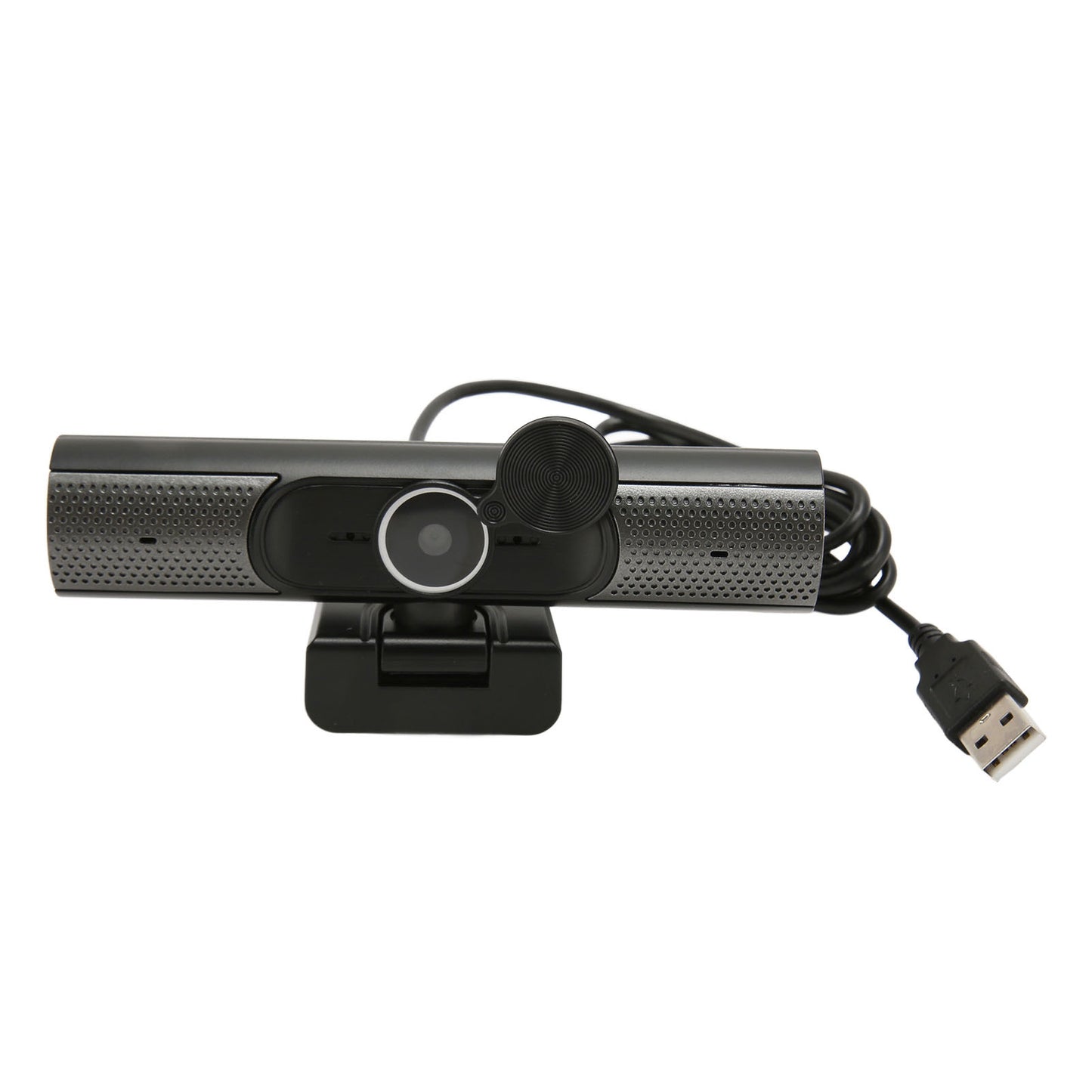 USB Webcam 2K 30fps Auto Focusing HiFi Speaker Noise Reduction Mic Plug and Play PC Camera for Desktop Laptop Video Chat