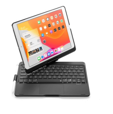 Compatible with Apple, Rotatable Bluetooth Ipad Touch Keyboard With Backlight - Cruish Home