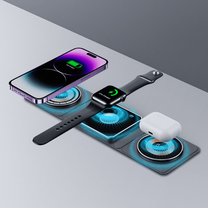 Magnetic Wireless Charger for iPhone, Apple Watch, AirPods