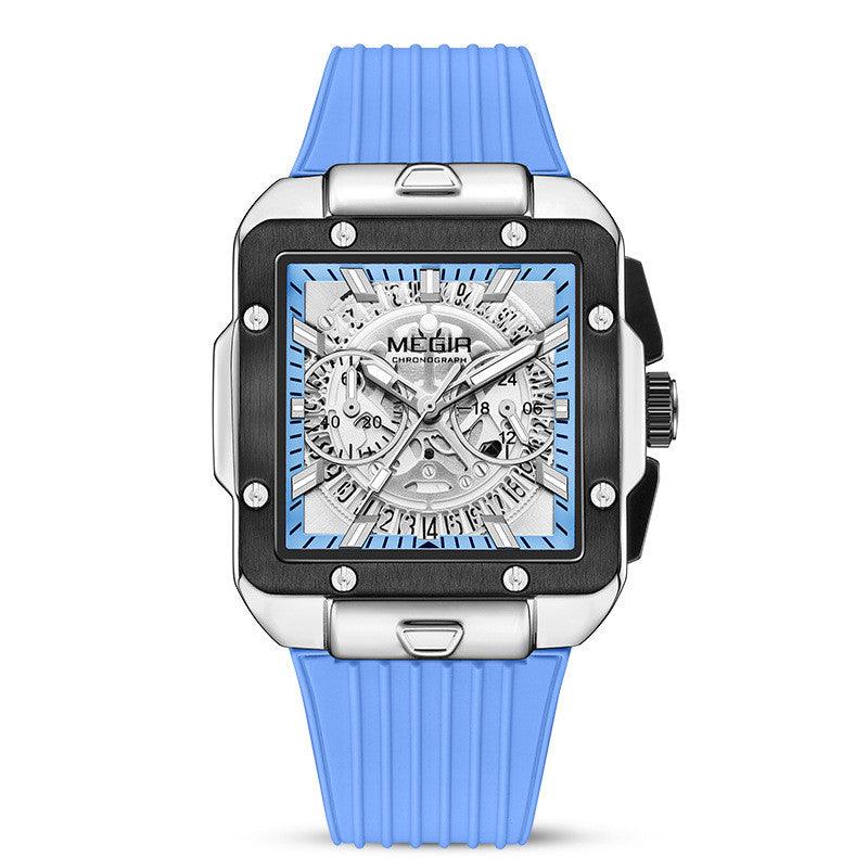 Square Men's Silicone Strap Stylish And Versatile - Cruish Home