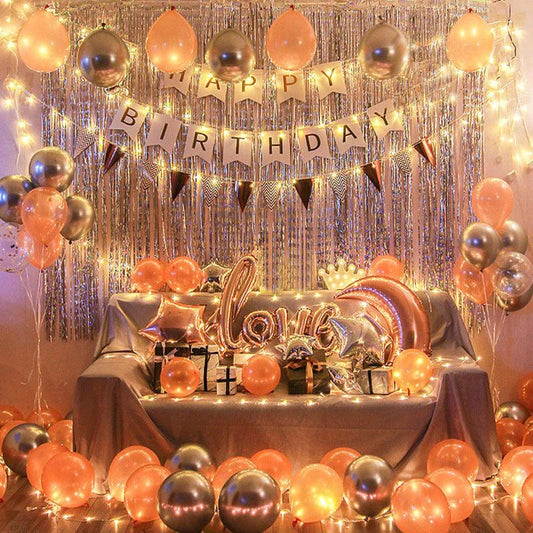 Balloon Set Birthday Decoration Party Decoration Background Wall - Cruish Home