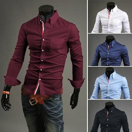 New Men's Long-sleeved Shirts For Men - Cruish Home