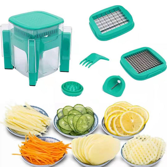 Multifunctional 12piece Vegetable Slicer Cutting Machine - Cruish Home