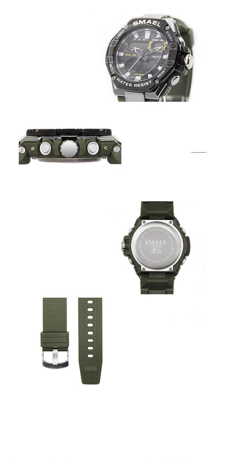 Digital Alloy Electronic Watch Men - Cruish Home