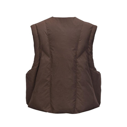 Men's Casual Vest Cotton-padded Coat - Cruish Home