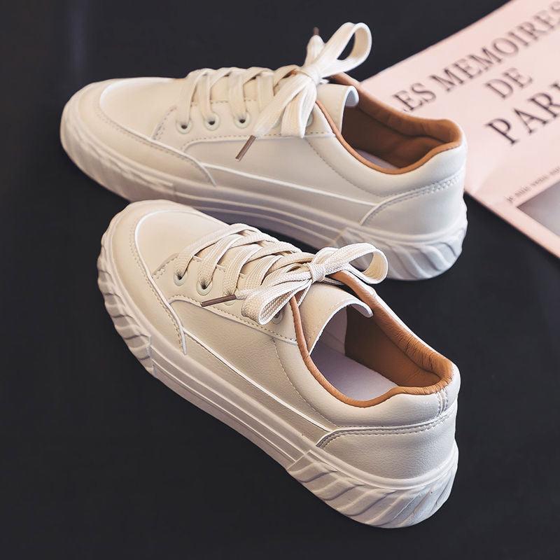 White shoes casual ins flat shoes - Cruish Home