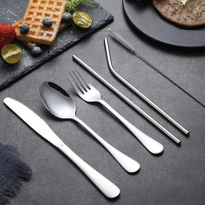 Minimalist stainless steel set - Cruish Home