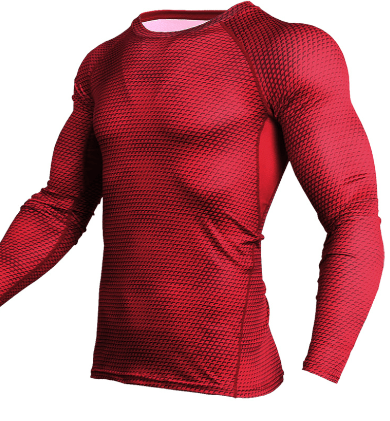 Compression Shirt Men Gym Running Shirt Quick Dry Breathable Fitness Sport Shirt Sportswear Training Sport Tight Rashguard Male - Cruish Home