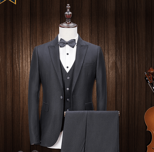 Three-piece suit jacket men - Cruish Home