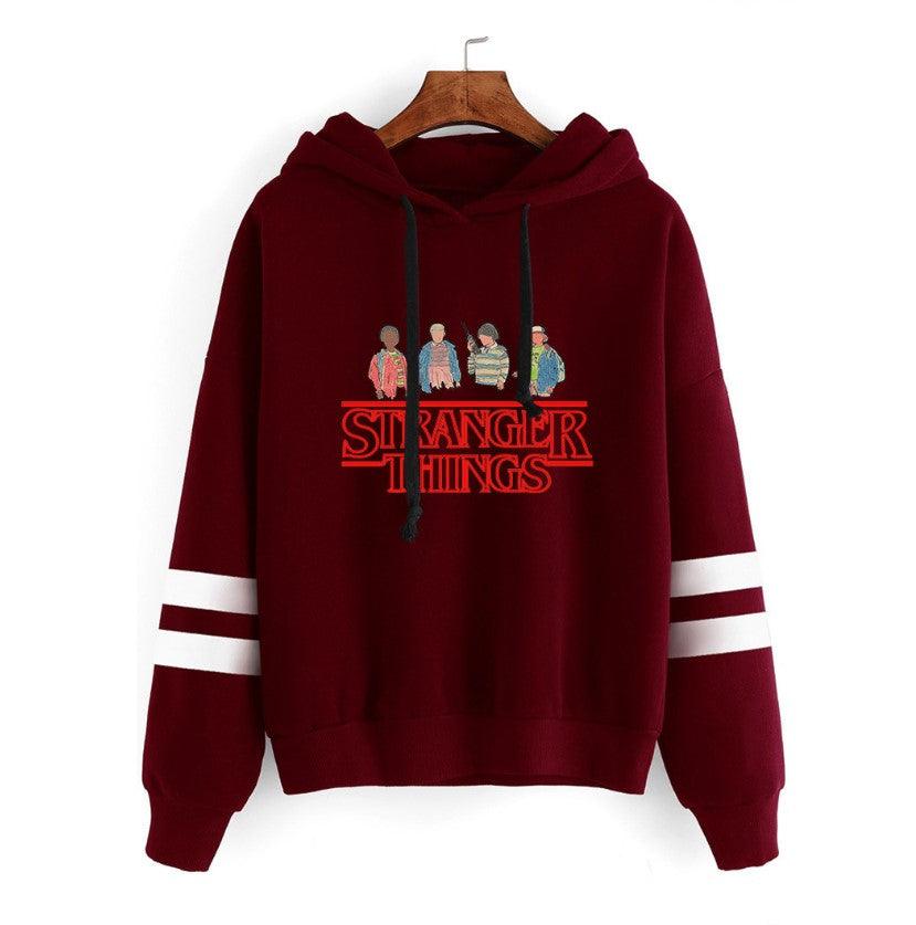 Stranger Things Striped Hoodies - Cruish Home