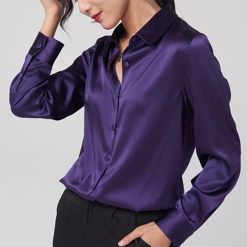 Silk long sleeve shirt - Cruish Home