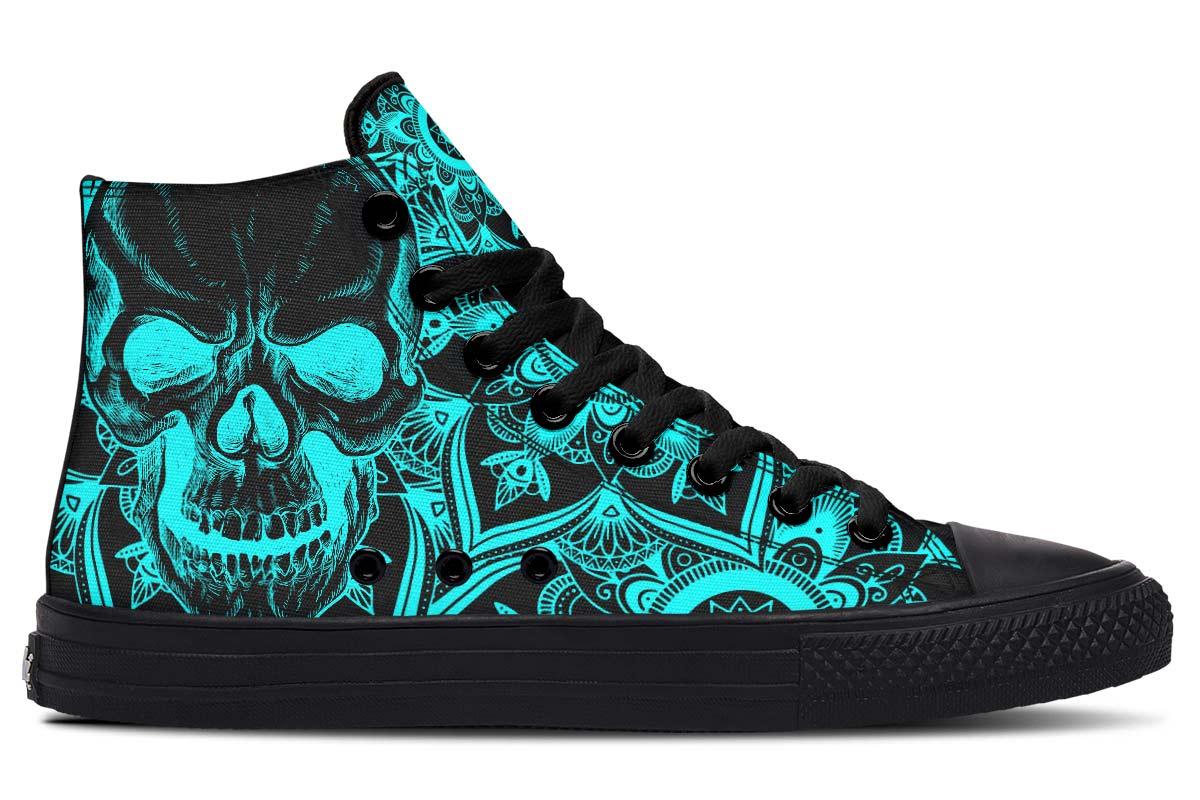 Printed Couple High-top Canvas Shoes - Cruish Home