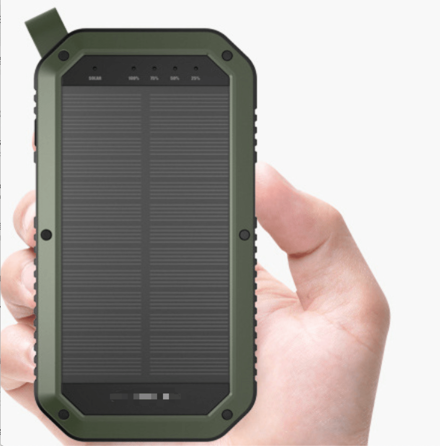 Wirelsess solar powerbank phone accessories torch - Cruish Home