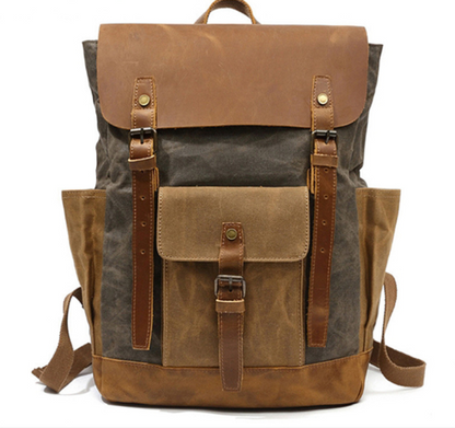 High Quality Fashion Canvas Backpack For Men And Women