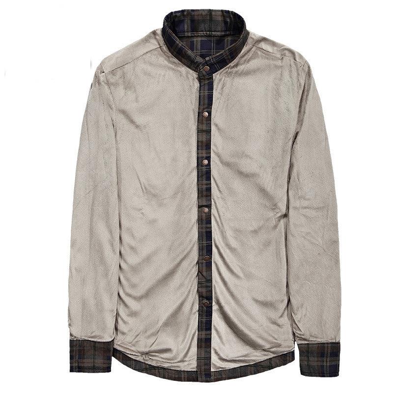 Men's Plaid Long Sleeve Shirt - Cruish Home