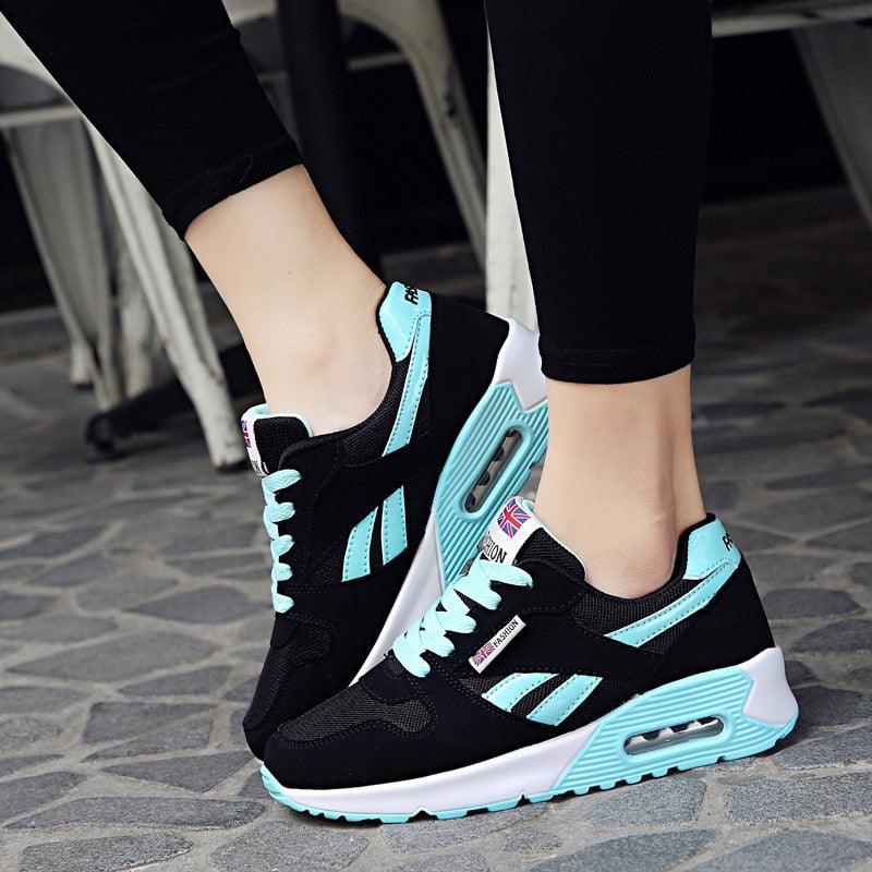 Air cushion mesh platform running shoes - Cruish Home