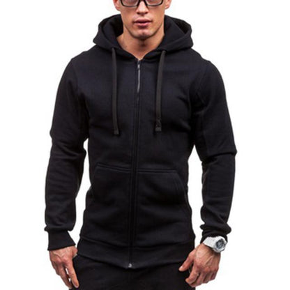 Men Black Hip Hop Mantle Hoodies - Cruish Home