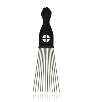 Metal Comb African Hair Pik Comb Brush Salon Hairdressing Hairstyle Styling Tool Hair Accessories - Cruish Home