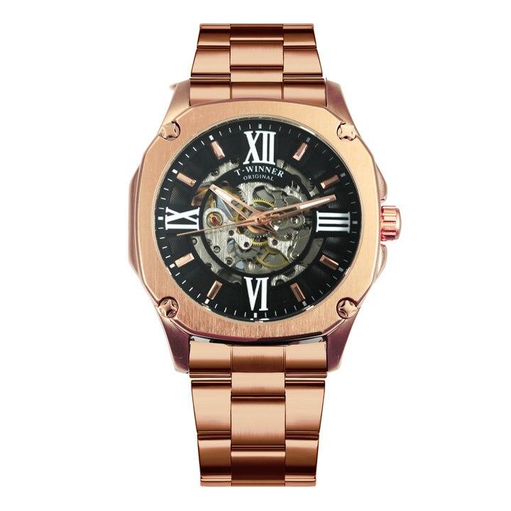 Fashion Casual Hollow Men's Business Mechanical Watch