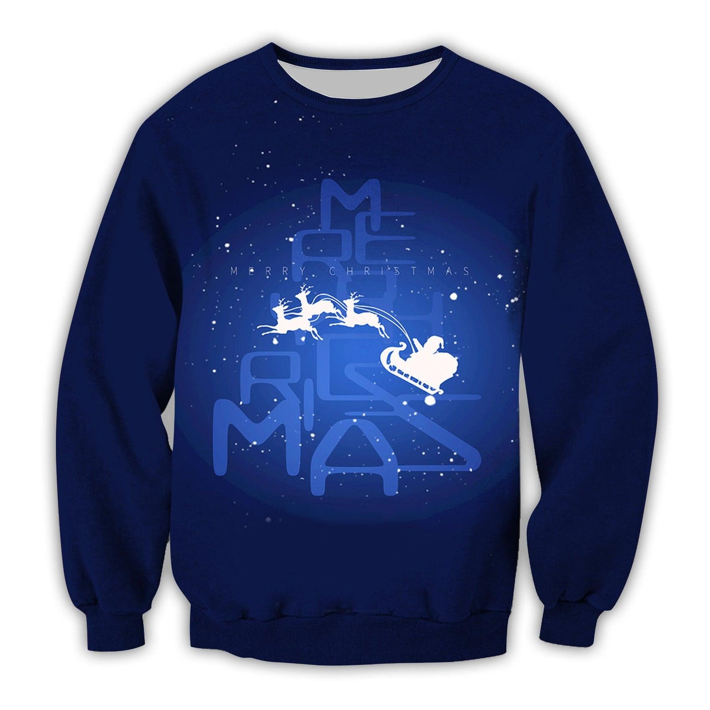 3D Printed Christmas Hoodie – Holiday Sweatshirt for Women