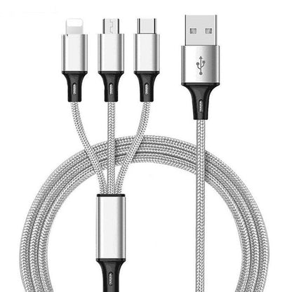 Universal Multi Charging Cable for iPhone, Android, Type-C