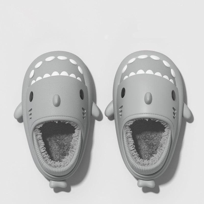 Shark Slippers Warm Winter House Shoes Couple - Cruish Home