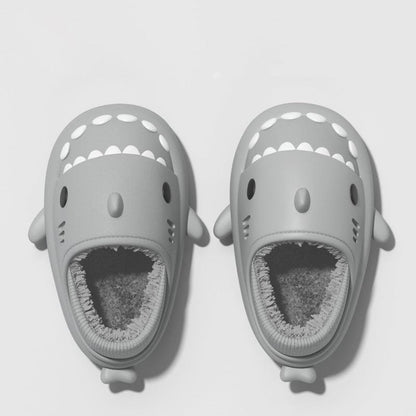 Shark Slippers Warm Winter House Shoes Couple - Cruish Home