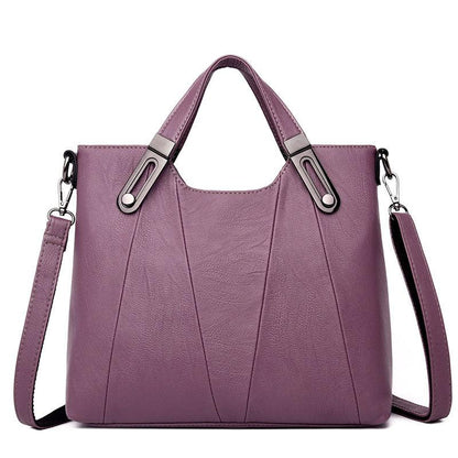 Soft leather large-capacity handbag - Cruish Home