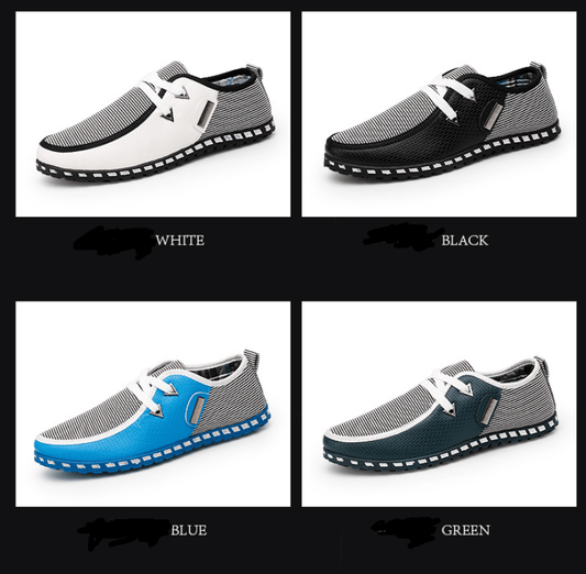 Influx male lazy driving shoes casual wild tide men's shoes peas shoes men's shoes - Cruish Home