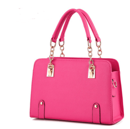 Square summer handbag with chain crossbody and lightweight design