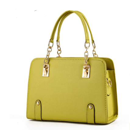 Square summer handbag with chain crossbody and lightweight design