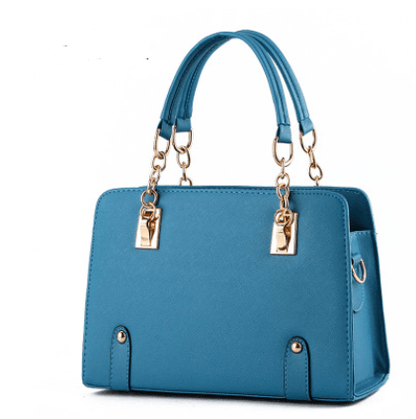 Square summer handbag with chain crossbody and lightweight design