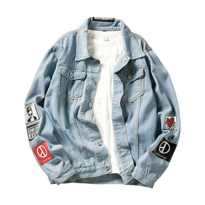 Casual denim jacket clothes - Cruish Home