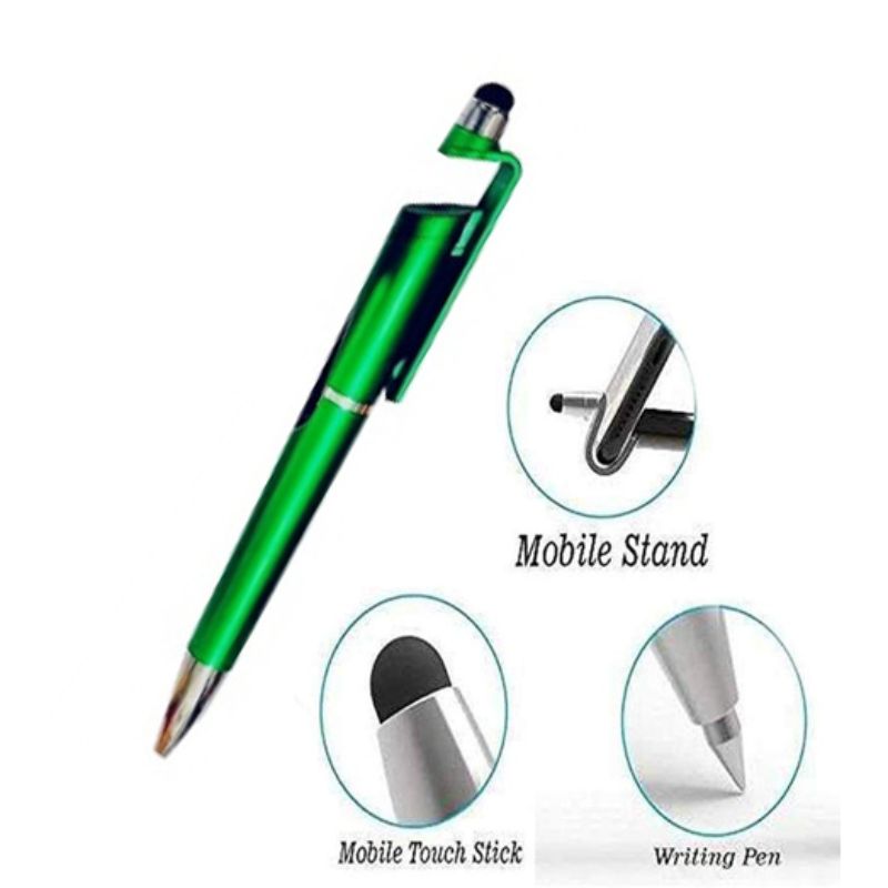 Stylish Pen Mobile Phone Holder-Green