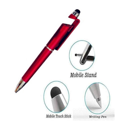 Stylish Pen Mobile Phone Holder-Maroon