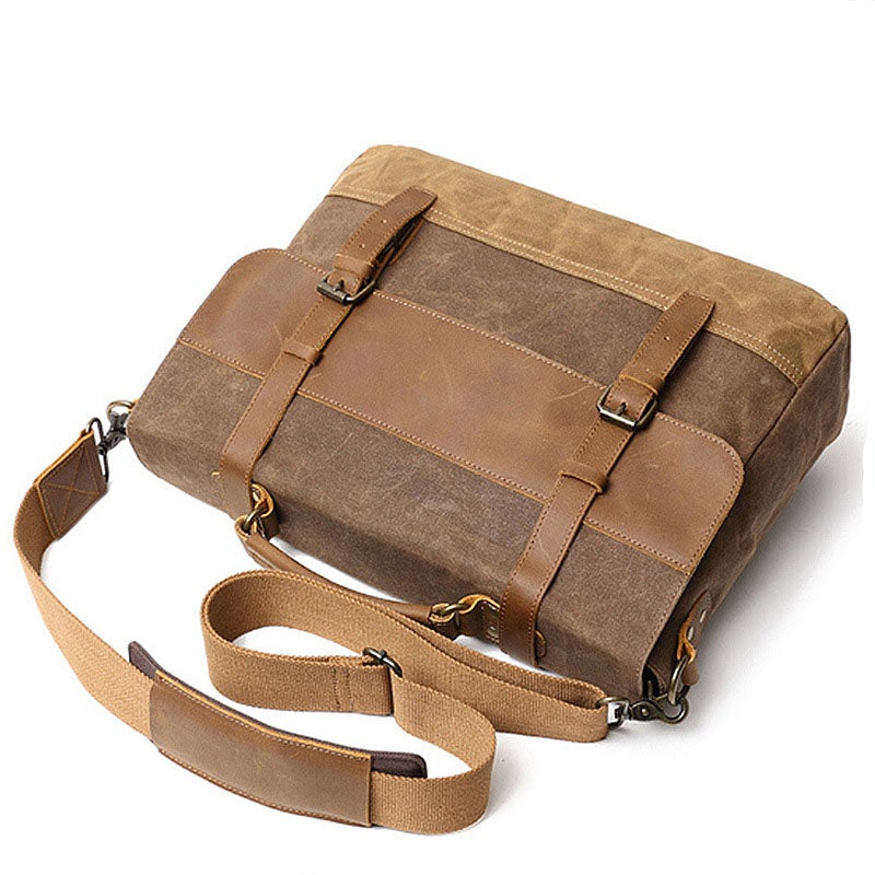 Men's Fashion Canvas One-Shoulder Messenger Bag