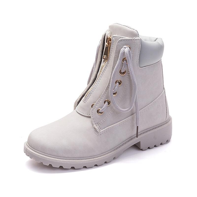 All-Year-Round Casual Women's Shoes Flat Sole Boots - Cruish Home