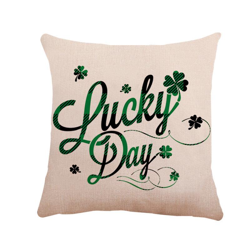 New St. Patrick's Day Linen Pillowcase Sells Best Across The Border - Cruish Home