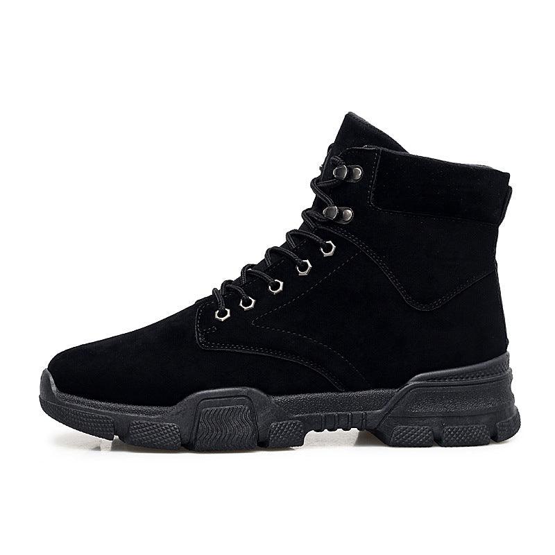 Autumn And Winter Men's Shoes High-Top Martin Boots - Cruish Home