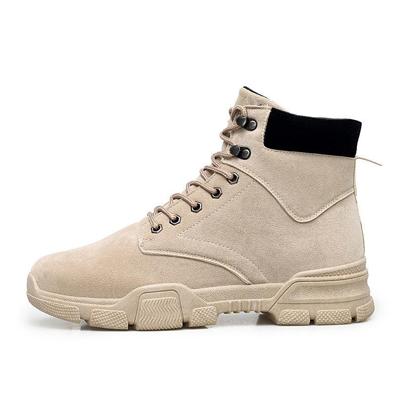 Autumn And Winter Men's Shoes High-Top Martin Boots - Cruish Home