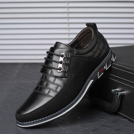 Casual Leather Shoes Men's Shoes British Shoes - Cruish Home