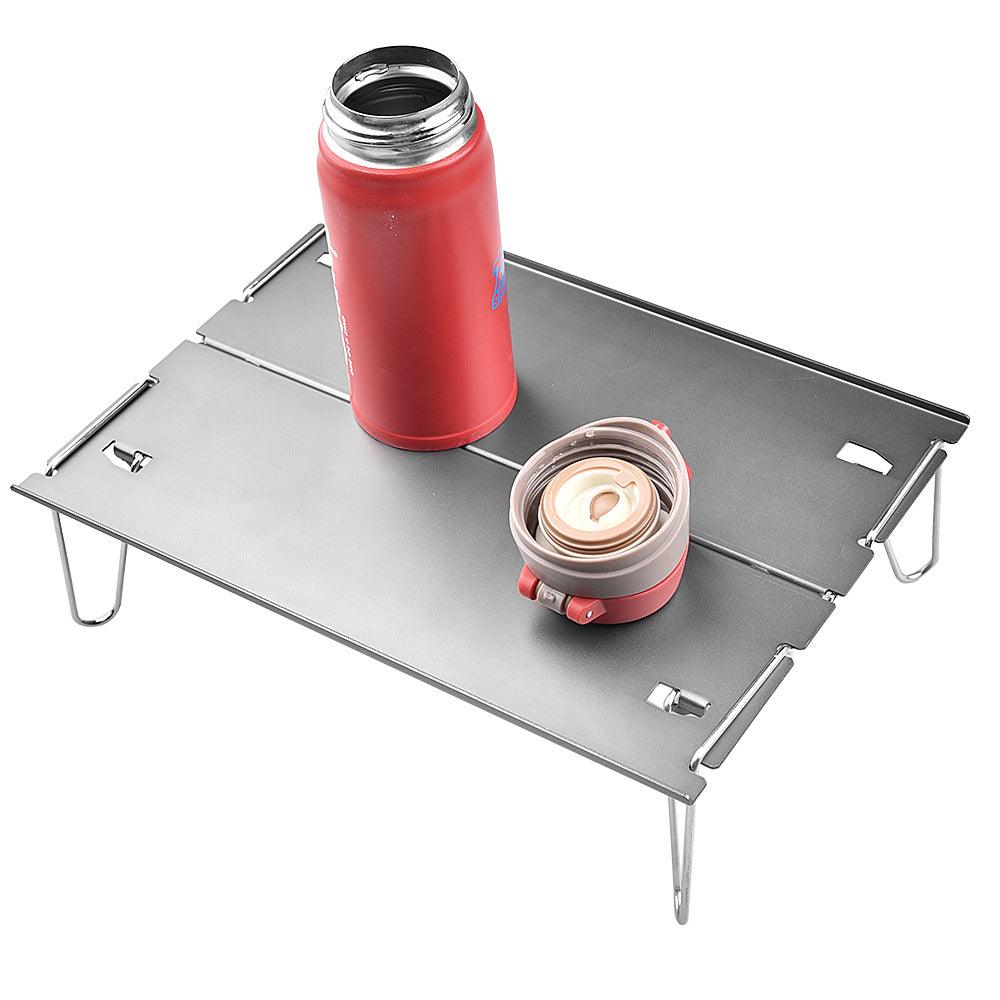 Outdoor Simple Portable Camping Small Table Board Quick Release Aluminum Alloy Table - Cruish Home