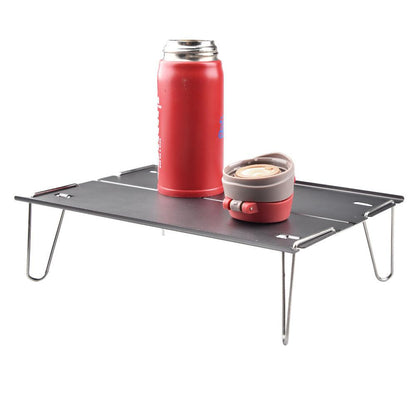 Outdoor Simple Portable Camping Small Table Board Quick Release Aluminum Alloy Table - Cruish Home