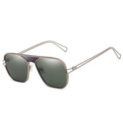 Color Hollow Men's and Women's Trendy Square Sunglasses - Cruish Home