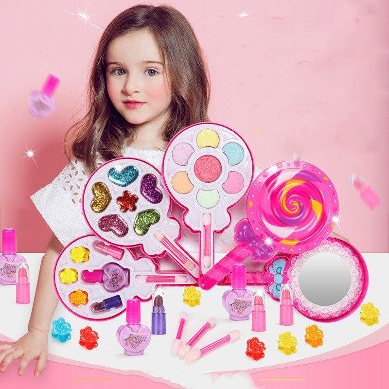 Kids Cosmetics Make Up Set Washable Beauty Makeup Box - Cruish Home