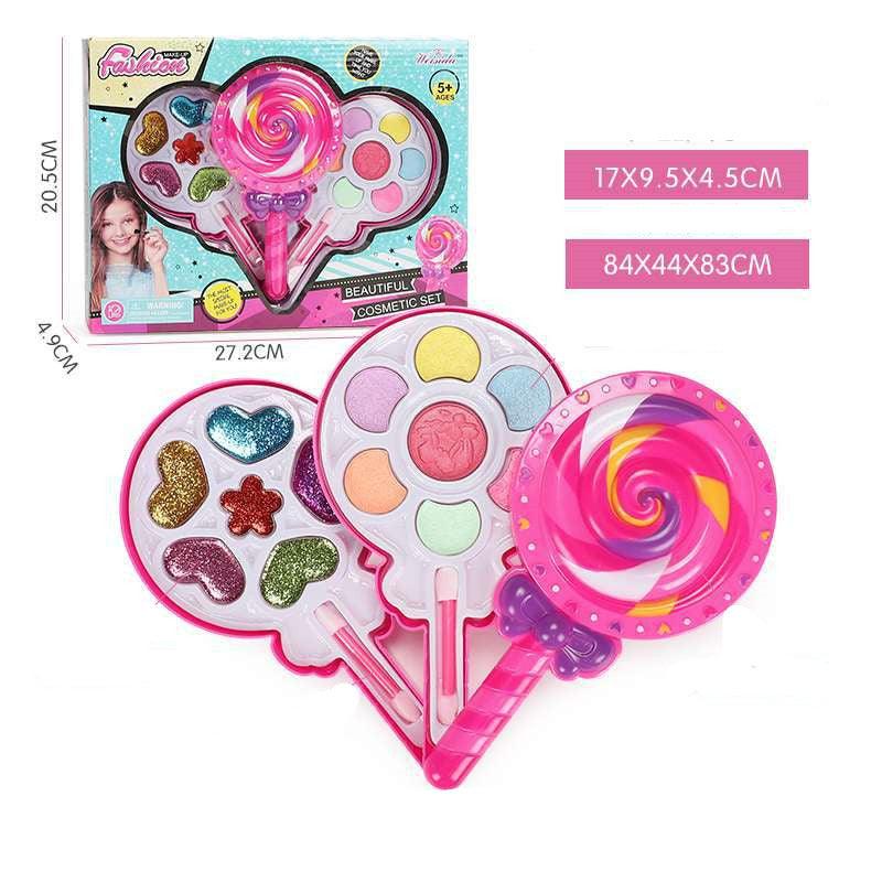 Kids Cosmetics Make Up Set Washable Beauty Makeup Box - Cruish Home