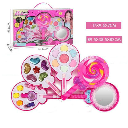 Kids Cosmetics Make Up Set Washable Beauty Makeup Box - Cruish Home