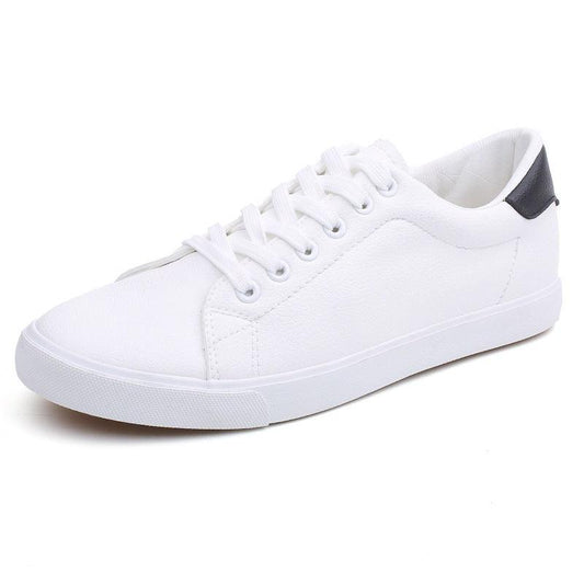 Spring Shoes Men Sneakers Casual Soft Leather Men Shoes Brand Fashion Male White Shoes KA1188 - Cruish Home