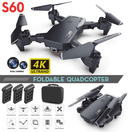 S60 Remote Control Drone 4K High-definition Aerial Photography Professional Quadcopter - Cruish Home